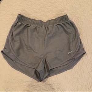 Med Grey Nike Tempo Dri-Fit Running Shorts